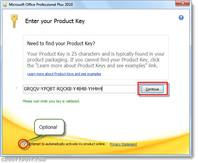 activation key for office 2007